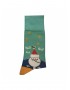 Ανδρικές Χριστουγεννιάτικες κάλτσες Σετ 3τεμ. ΠΟΥΡΝΑΡΑ 2241 σε κουτάκι δώρου